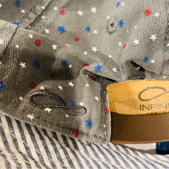 Infinity Her Headwear America Flag Baseball Cap Adjustable Strap - Picture 7 of 7